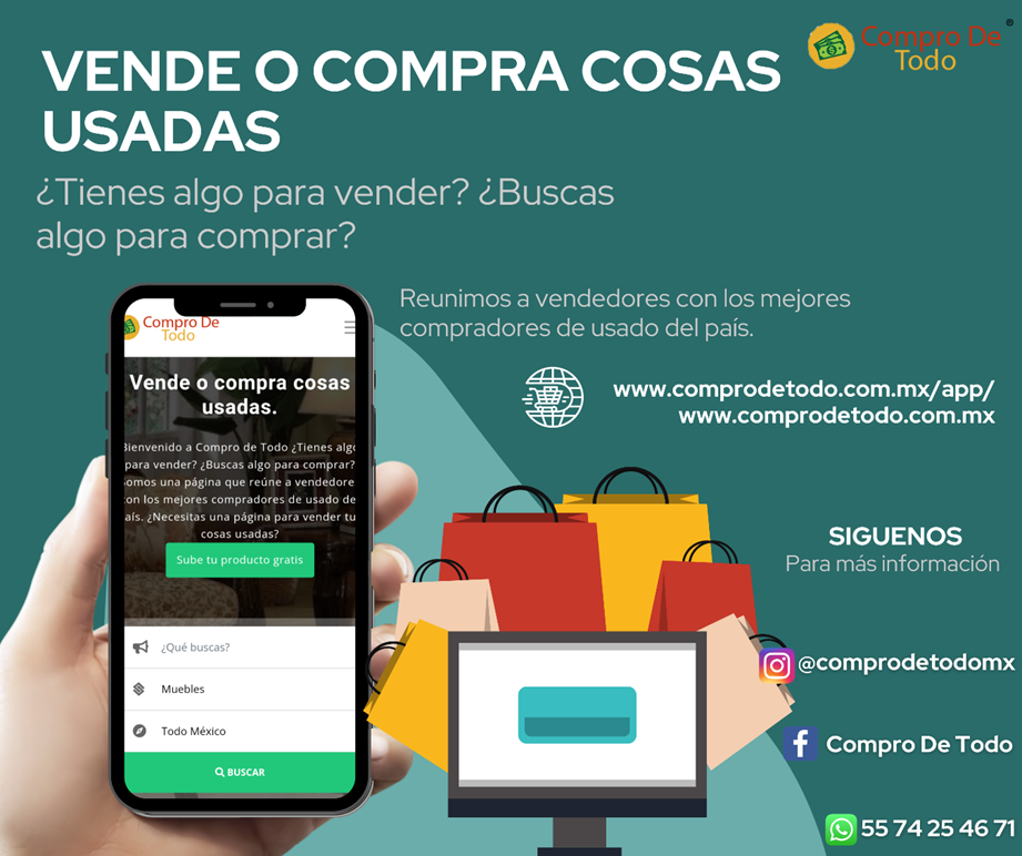 Comprar y vender fácil en Compro de Todo App
