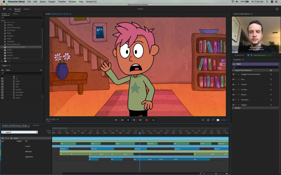 Software de aplicación en animación