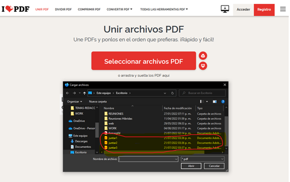 Cómo unir varios PDF | Método fácil y rápido en 2023