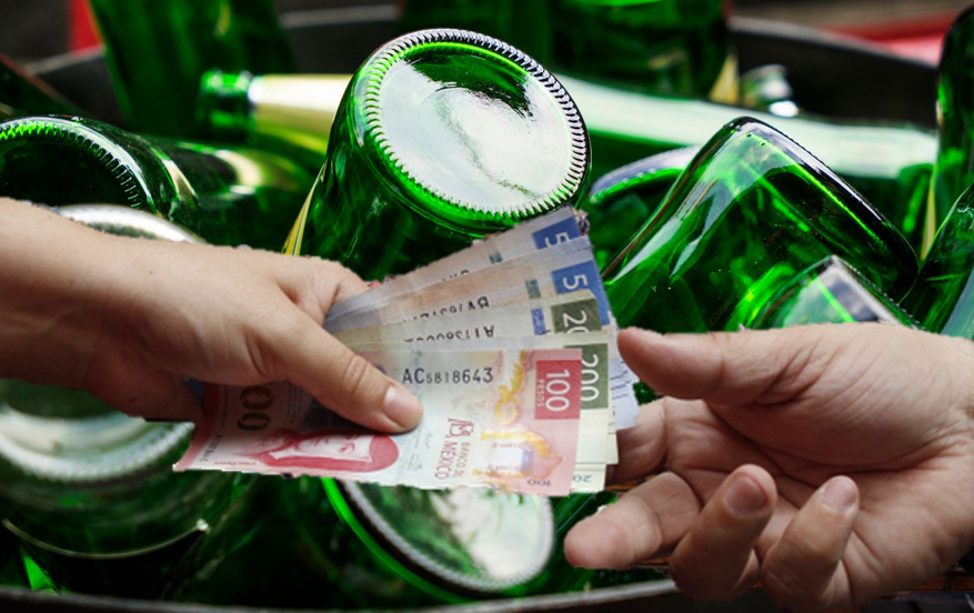Precio del vidrio por kilo hoy 2023