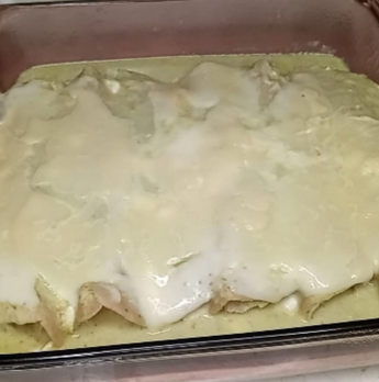 Enchiladas suizas verdes de pollo (Ingredientes)