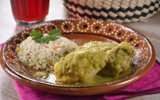 pollo en salsa verde paso a paso