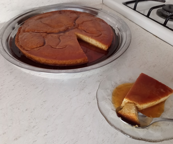 Flan napolitano casero a baño maría - Receta fácil