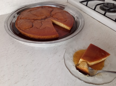 Flan napolitano casero a baño maría - Receta fácil