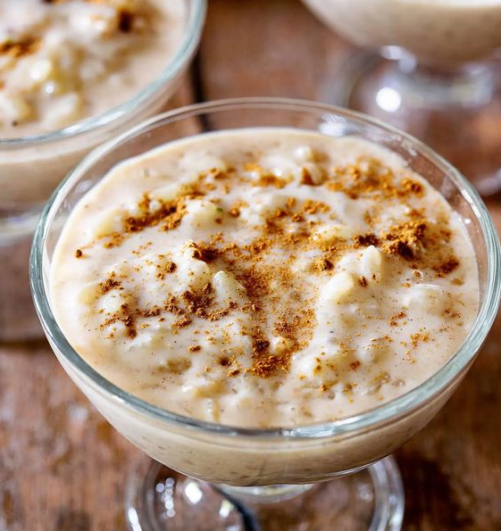 Receta de arroz con leche cremoso para 4 personas