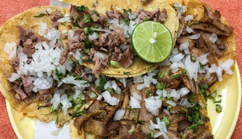Tacos de suadero estilo chilango