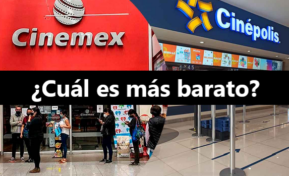 A cómo esta el boleto de Cinemex