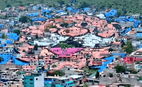 Casas pintadas Dr. Simi Ecatepec