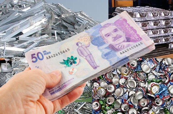 precio del kilo de aluminio en colombia