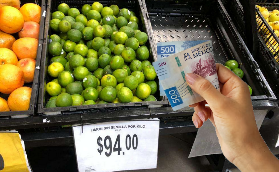 Precio del limón hoy por kilo 2024