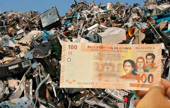 Precio de metales y reciclados hoy 2023 Bolivia